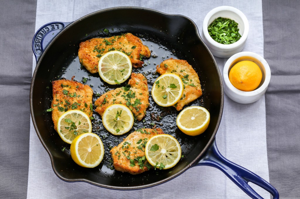 Chicken Escalope with Lemon Sauce My Global Cuisine