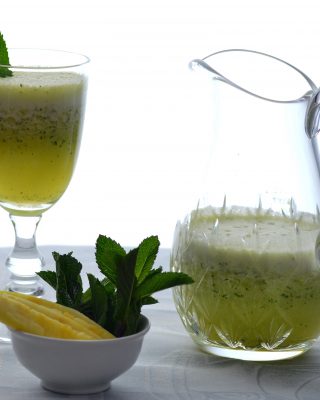Pineapple Mint Smoothie|My Global Cuisine