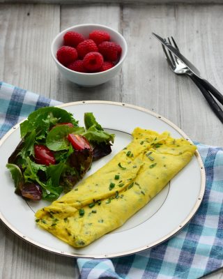 French Herbed Omelette|My Global Cuisine