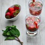 Strawberry Mint Caipirinha|MyGlobalCuisine