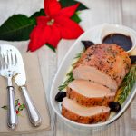 Roasted Pork Loin with Fig Sauce|My Global Cuisine