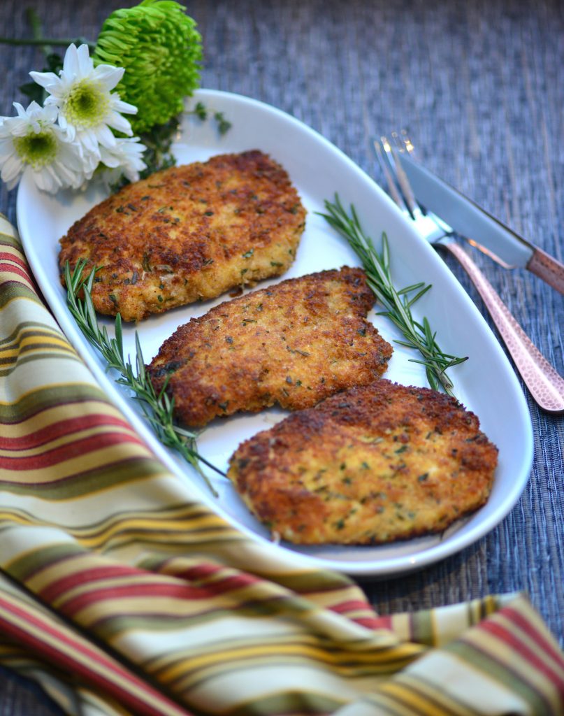 Herbed Chicken Cutlets|My Global Cuisine 